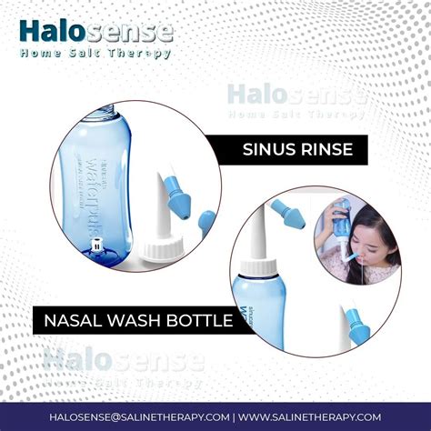 Home Salt Therapy By Saltair Device Halosense Nasal Wash