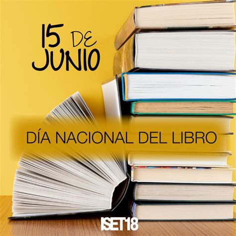 Hoy se conmemora el Día Nacional del Libro ISET 18