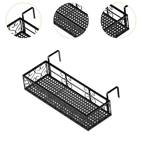 Hängende Geländer Pflanzregal Korb Balkon Blumentopf Ständer für Balkon