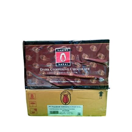 Jual Coklat Tulip Master Baker Dark Chocolate Compound Kg X Pcs