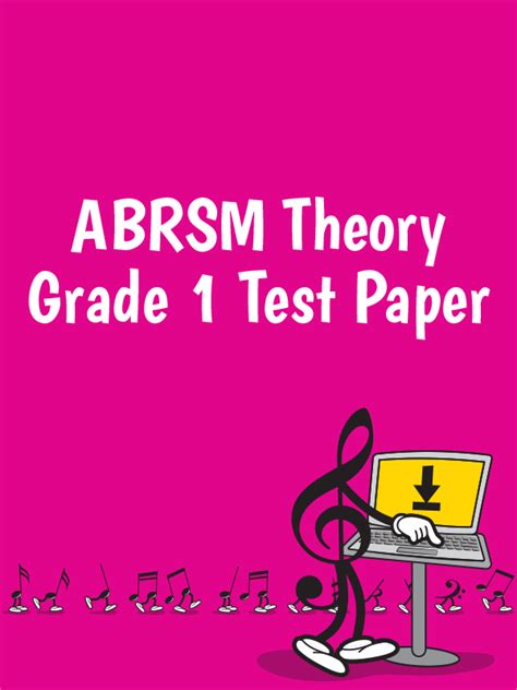 Abrsm Theory Grade 1 Test Paper Blitzbooks