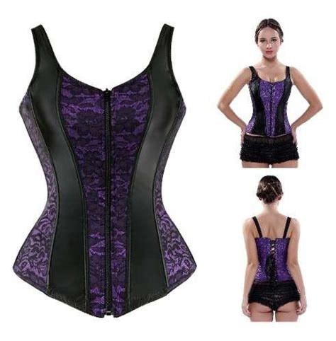 Corset Corpete Corselet Espartilho Modelador Redutor Alça Cores