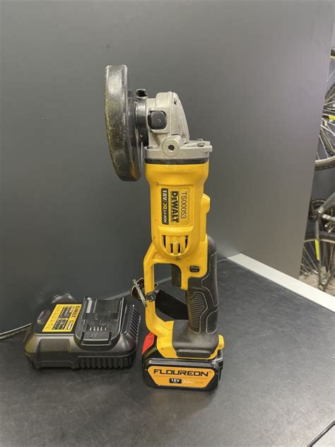 Dewalt Dcg N V Xr Cordless Grinder Ah Battery And Charger Ebay