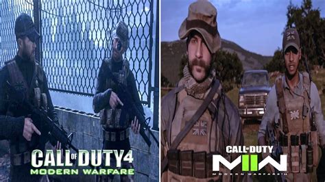 Best Of Captain Price And Gaz Scenes Comparison In Call Of Duty Modern