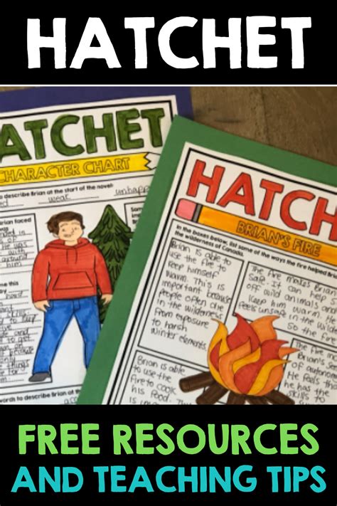 Hatchet Novel Study Activities Artofit