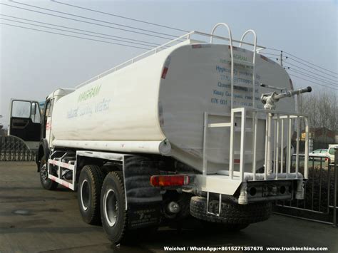 Wholesale Beiben Truck Mounted Water Tank 20t 25t Stainless Tank For