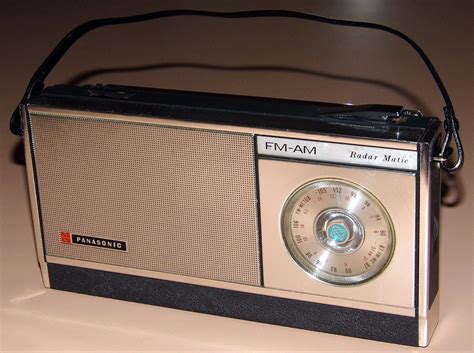 Vintage Panasonic Radar Matic Transistor Radio Model Rf The