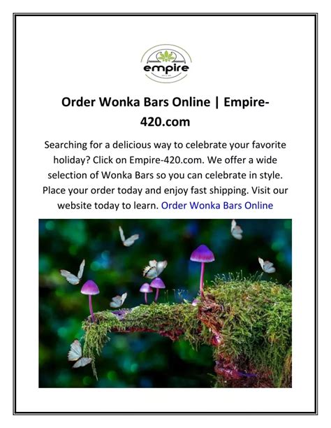 Ppt Order Wonka Bars Online Empire Powerpoint Presentation