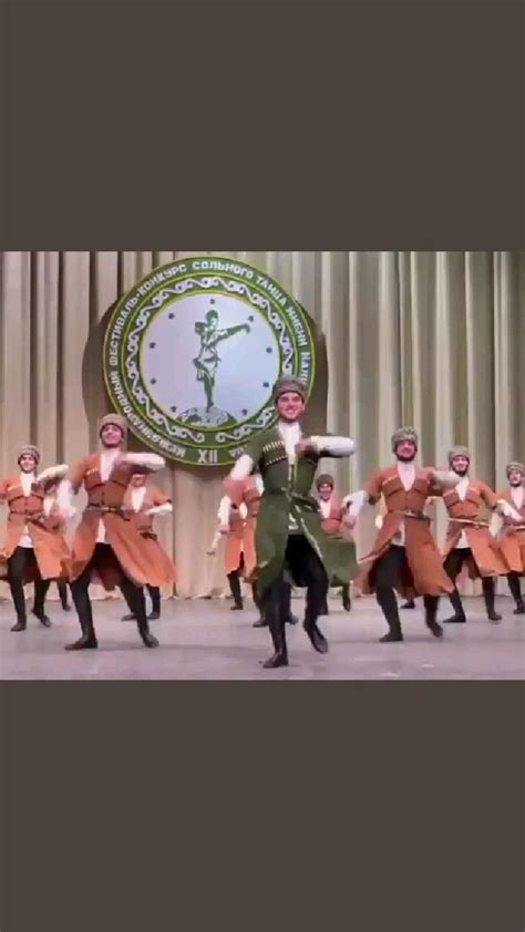 Chechen national dance, Ansamble "NOHCHO" (North-East Caucasus, Chechnya)