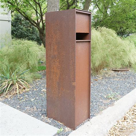 Overland Steel Mailbox Custom Curbside Steel Modern Metal | Etsy