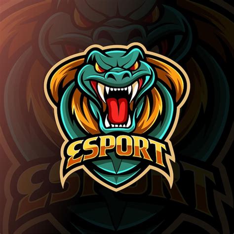 El Logotipo De Cobra Gaming Esport Vector Premium