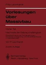 Vorlesungen über Massivbau Vierter Teil Nachweis der