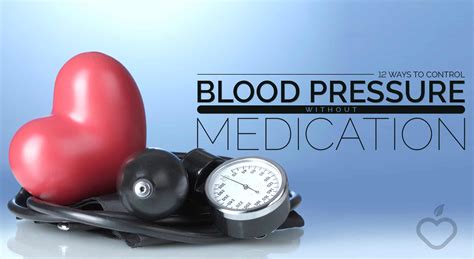 12 Ways To Control Blood Pressure Without Medication Positive Health