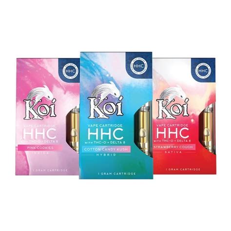 Koi Hhc 1 Gram Vape Cartridges Mint Tobacco And Vape