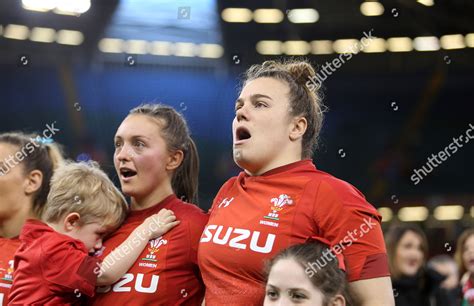 Carys Philips Wales Sings Anthem Editorial Stock Photo Stock Image