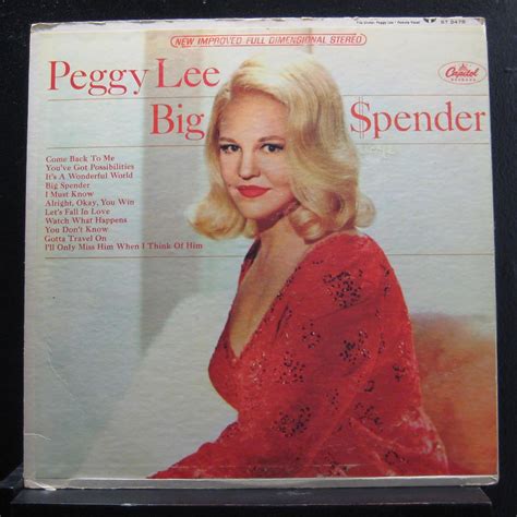 Peggy Lee Peggy Lee Big Spender Amazon Music