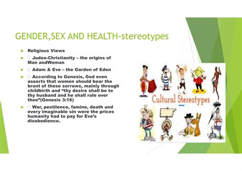 Gender Sex And Health Summah PPT