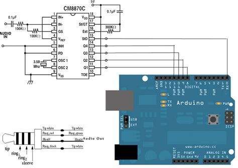 Circuit Diagram Of Dtmf Decoder How To Make A Dtmf Decoder C