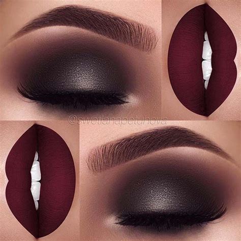 43 Glitzy NYE Makeup Ideas StayGlam Lipstick Skin Eye Makeup