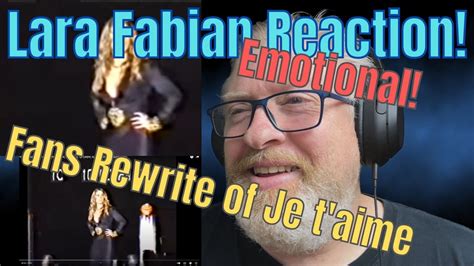 Emotional Reaction To The Fans Rewrite And Dedication Of Je T Aime