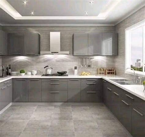 Modern HDHMR U Shape Glossy Modular Kitchen At Rs 1500 Sq Ft In Chennai