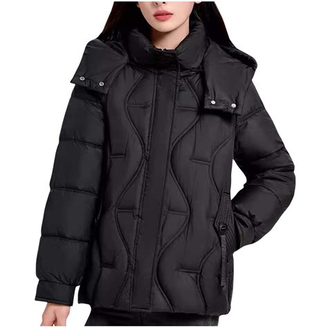 Atoysoy Womens Casual Sweatshirts Loose Hoodie Puffer Jackets For