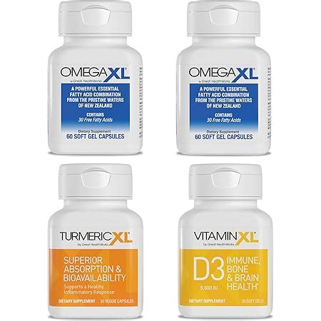 Amazon Omegaxl Pack Immune Supporting Bundle Count