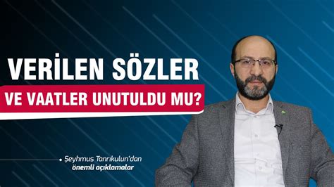 Verilen Sözler ve Vaatler Unutuldu Mu Rehber de Gündem YouTube