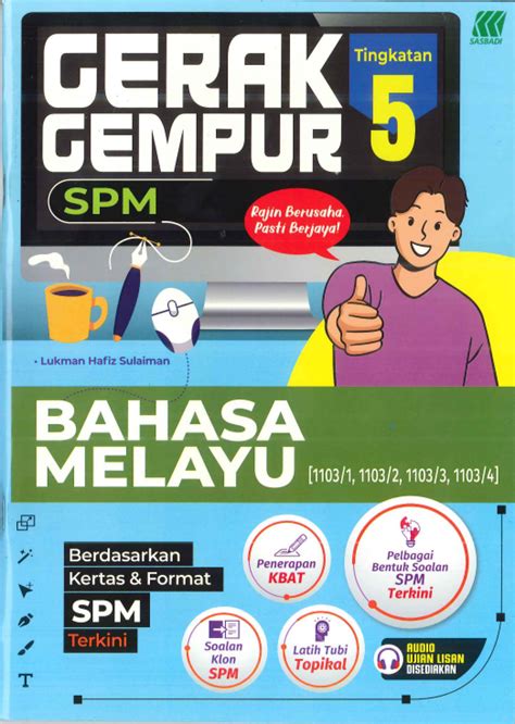 Gerak Gempur Spm Bahasa Melayu Ting No Online Bookstore