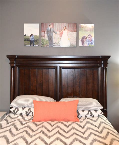 Jessica Stout Design Coral Gray Master Bedroom My Home