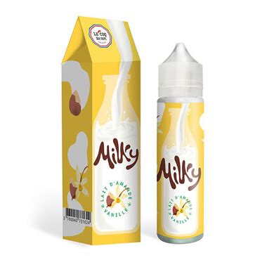 E Liquide Lait D Amande Vanille Ml Milky Le Coq Qui Vape