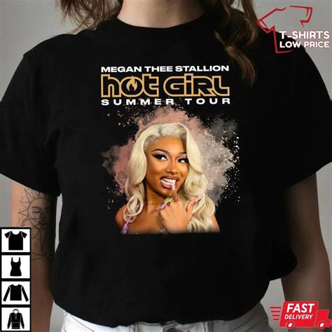 Megan Thee Stallion S Hot Girl Summer Tour Shirt T Shirts Low Price