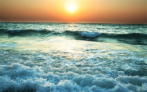 Speed Blog 2012: Sunset Over Sea wallpaper