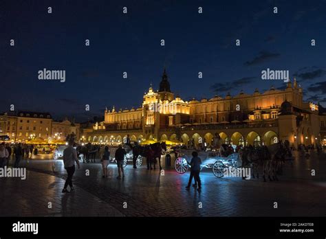 Krakow Architecture At Night Hi Res Stock Photography And Images Alamy