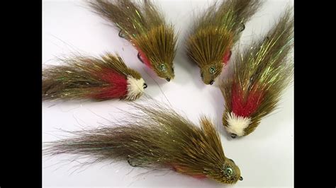 Fly Tying Brammer S Skinny Dipper Sculpin Goby Imitation Youtube