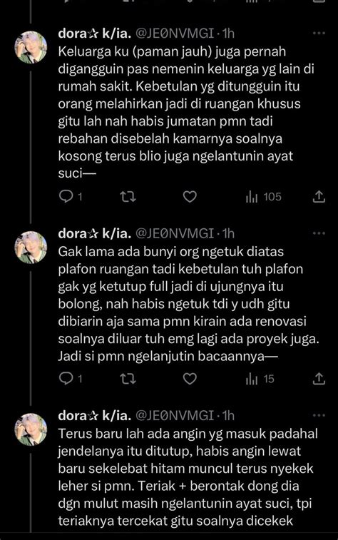 Gusti Gina On Twitter Ini Serem Banget Sih Kek Film Horor Cerita