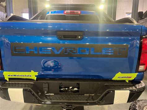 Crt Tailgate Decals For 2024 Chevrolet Colorado Zr2 Acerbographix