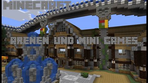 MINECRAFT 1 13 Unsere Arenen Mini Games YouTube