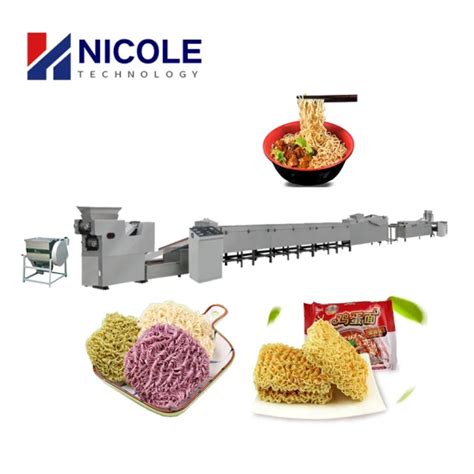 Automatic Instant Noodle Making Machine Pasta Food Processing Machine