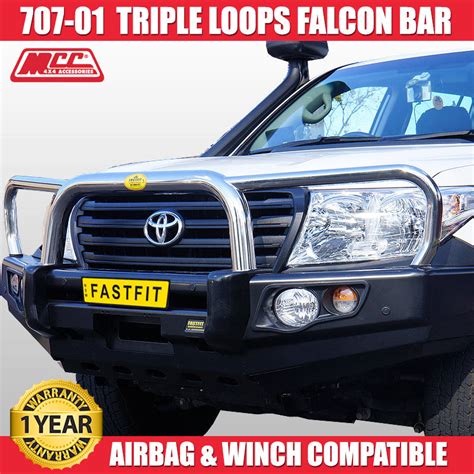 Shop Mcc Stainless Steel Triple Loops Falcon Bullbar Led