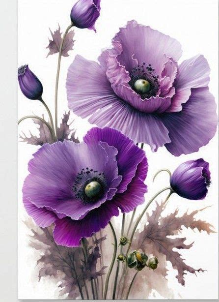 Pin By Marilyn Johnstone On Flowers Flower Art Painting Watercolor