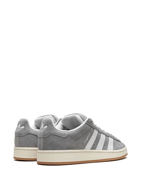 Adidas Originals Campus S Grey White Sneakers In White Grey Modesens