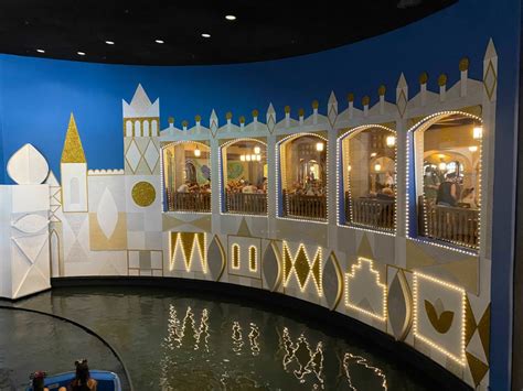 Photos Colorful Painting Continues On It S A Small World Facade At