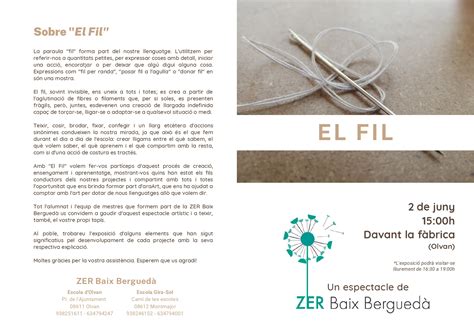 El Fil Servei Educatiu Del Bergueda