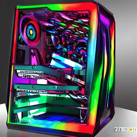 Super RGB Brutal 2077 Gaming PC · Creative Fabrica