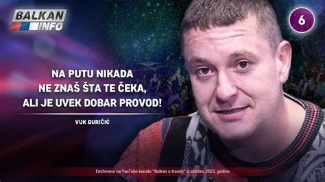 Intervju Vuk Uri I Na Putu Nikada Ne Zna Ta Te Eka Ali Je Uvek