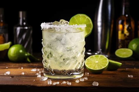 Premium AI Image | Tequila based cocktail with Margarita flavors served ...