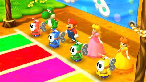 Mario Party The Top 100 Minigames Yoshi Vs Mario Vs Peach Vs Daisy Master Cpu Youtube