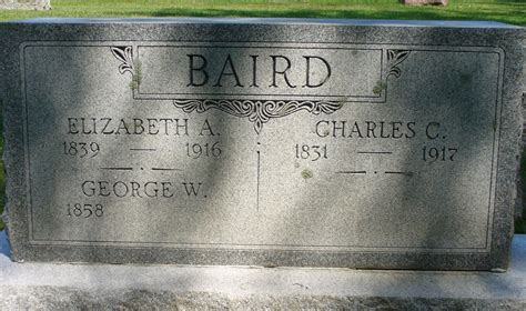 Sgt Charles C Baird 1831 1917 Mémorial Find a Grave