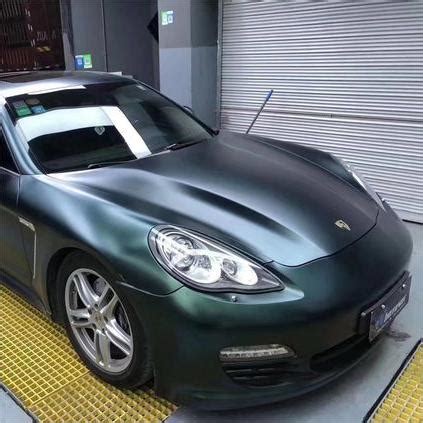 Quality Pure Metal Dark Green Car Vinyl Wrap For Sale | Carwraponline.com